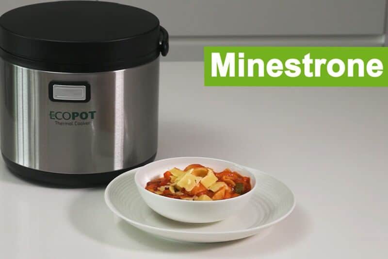 Ecopot thermal cooker - video recipe: Minestrone